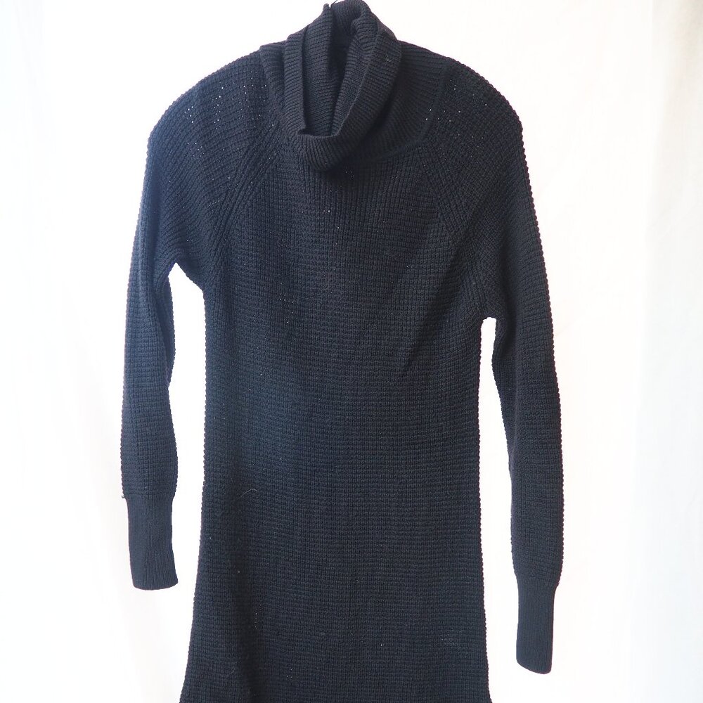 Wilfred Free 100% Merino Wool Cowl Neck Knit Dress